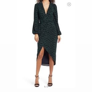 NWT SAYLOR long sleeve cocktail dress
